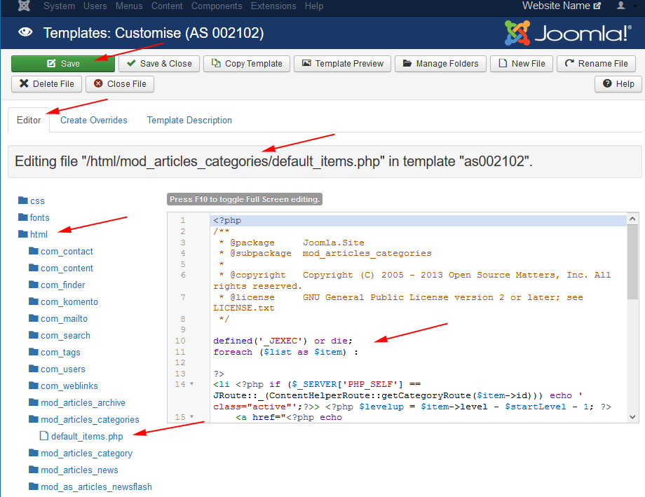 How To Edit Css Joomla 3